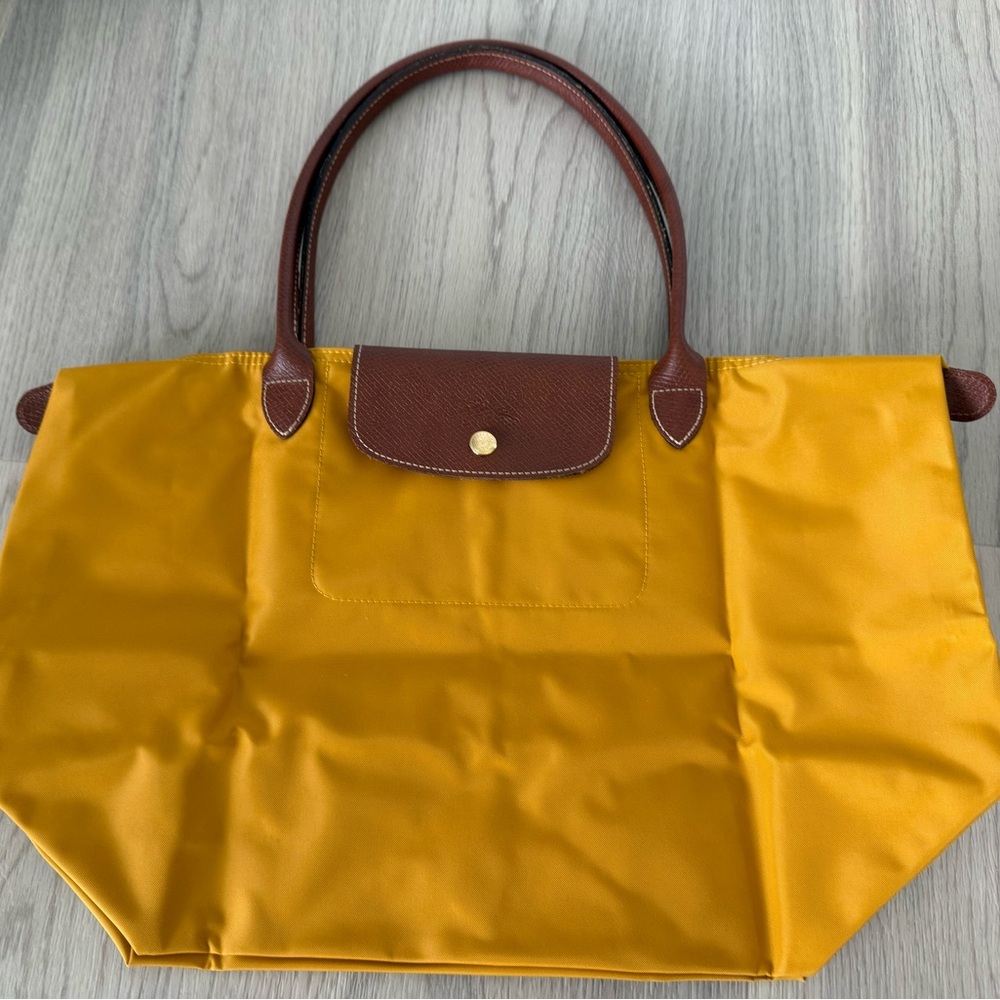 Brown and Yellow Women's Bag